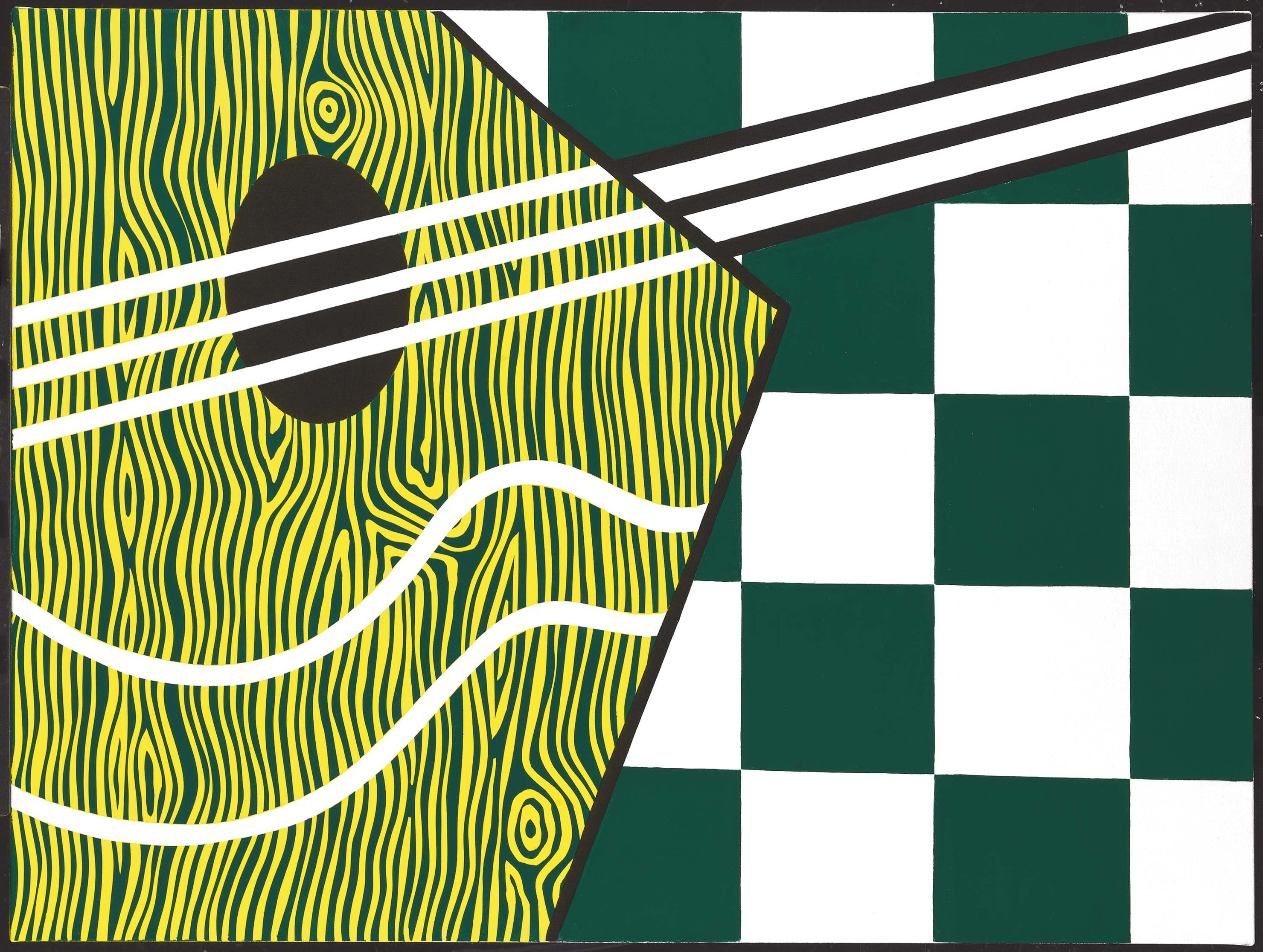 ROY LICHTENSTEIN, Guitar, 1974