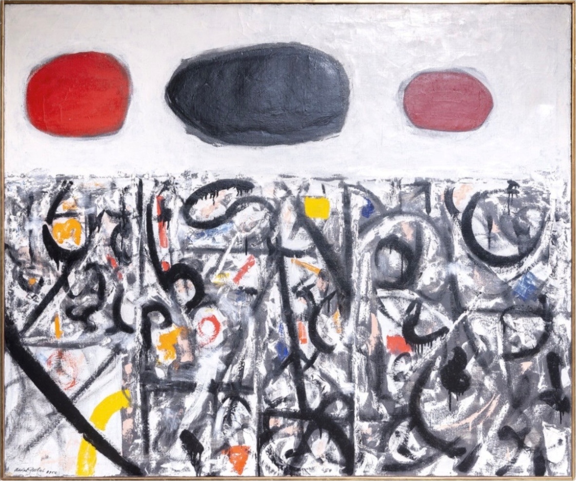 ADOLPH GOTTLIEB, Cold Front #2, 1960